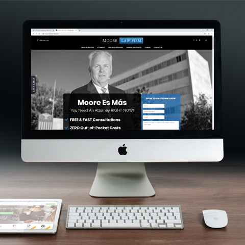 mcallen law firm web design